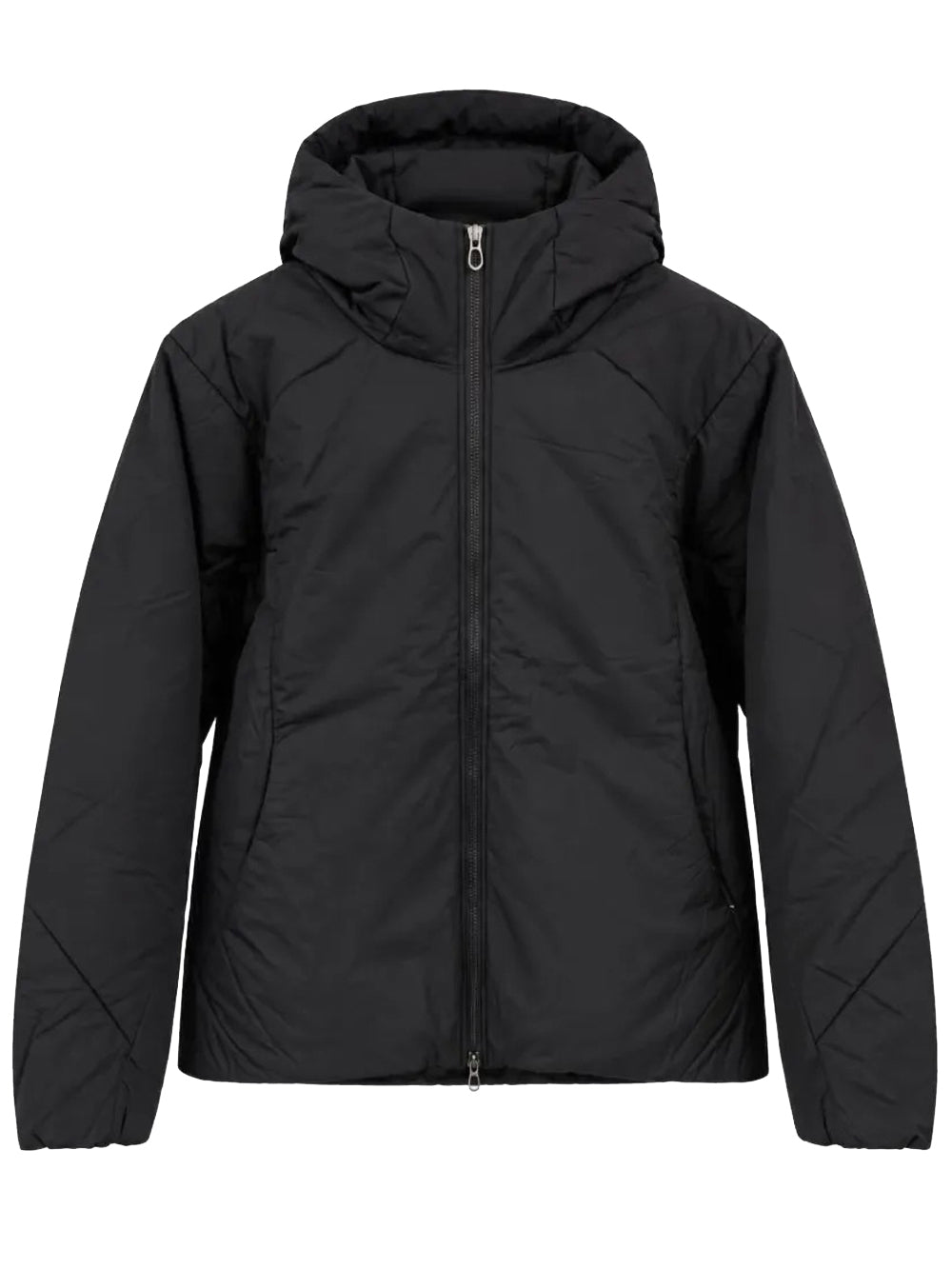 giacca tsubai insulated hoodie uomo nera 