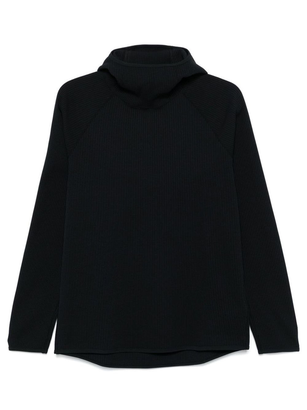 felpa wf light l/s hoodie uomo nera 