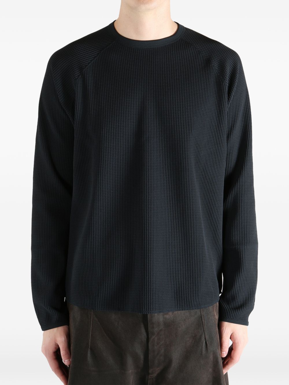 t-shirt l/s wf light uomo black 