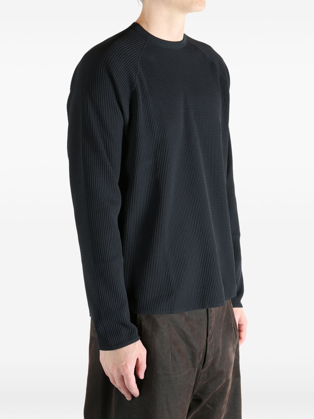 t-shirt l/s wf light uomo black 