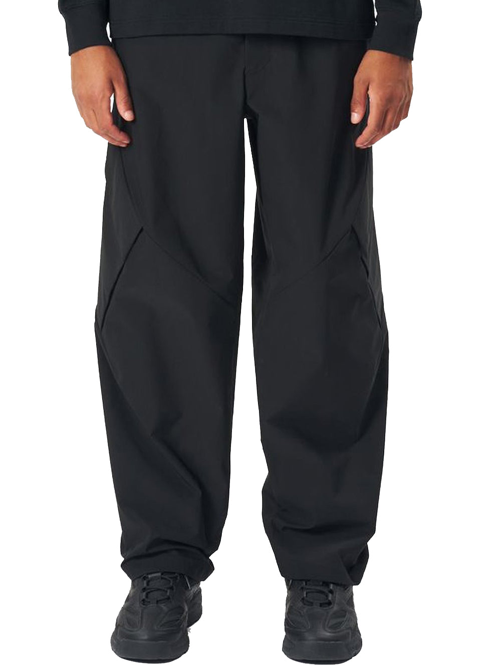 pantaloni pocket double weave uomo neri 