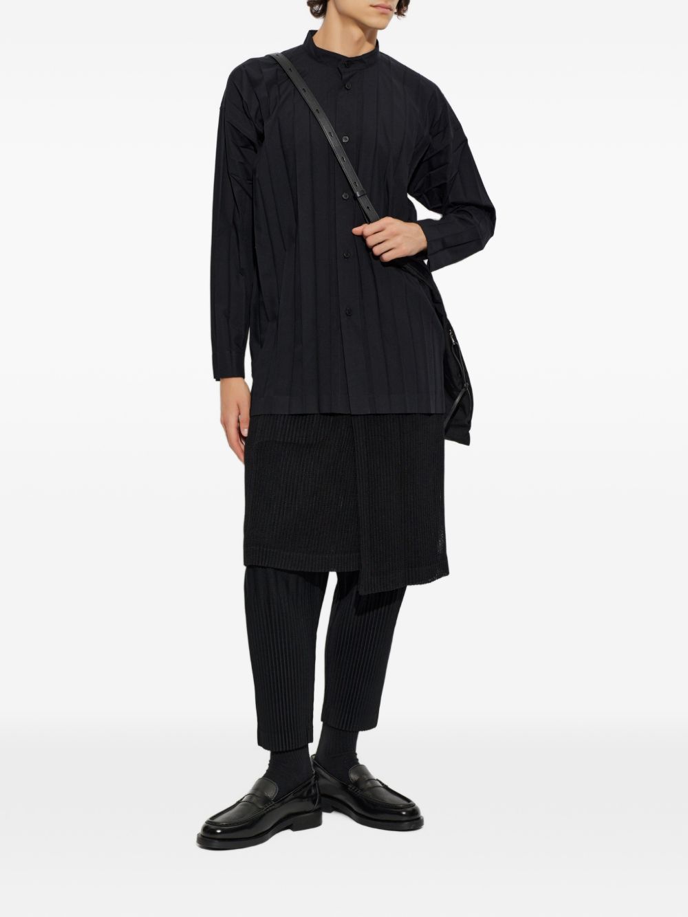 camicia edge uomo nera 
