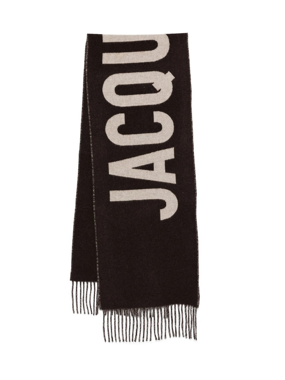 sciarpa l'echarpe jacquemus unisex marrone 