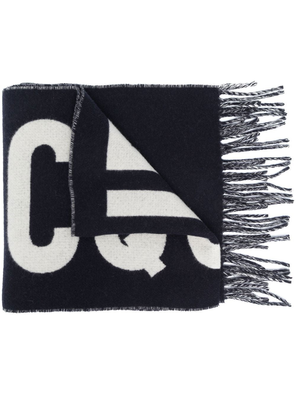 sciarpa l'echarpe jacquemus unisex navy 