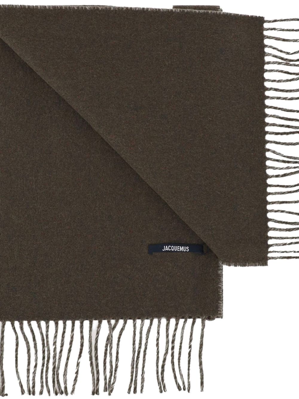 sciarpa l'echarpe jacquemus unisex kaki 
