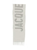 sciarpa l'echarpe jacquemus unisex grigia