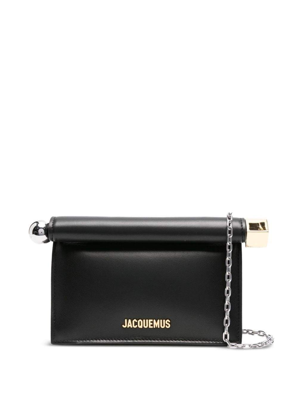 borsa le petit pochette rond carrè donna nera 