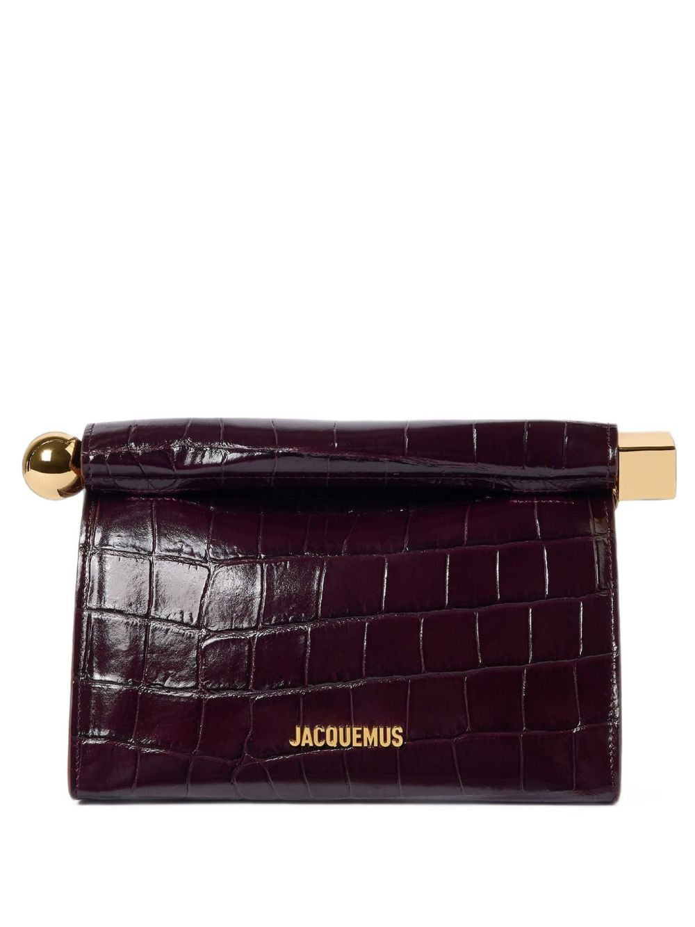 borsa la sac rond carrè donna borgogna scuro 