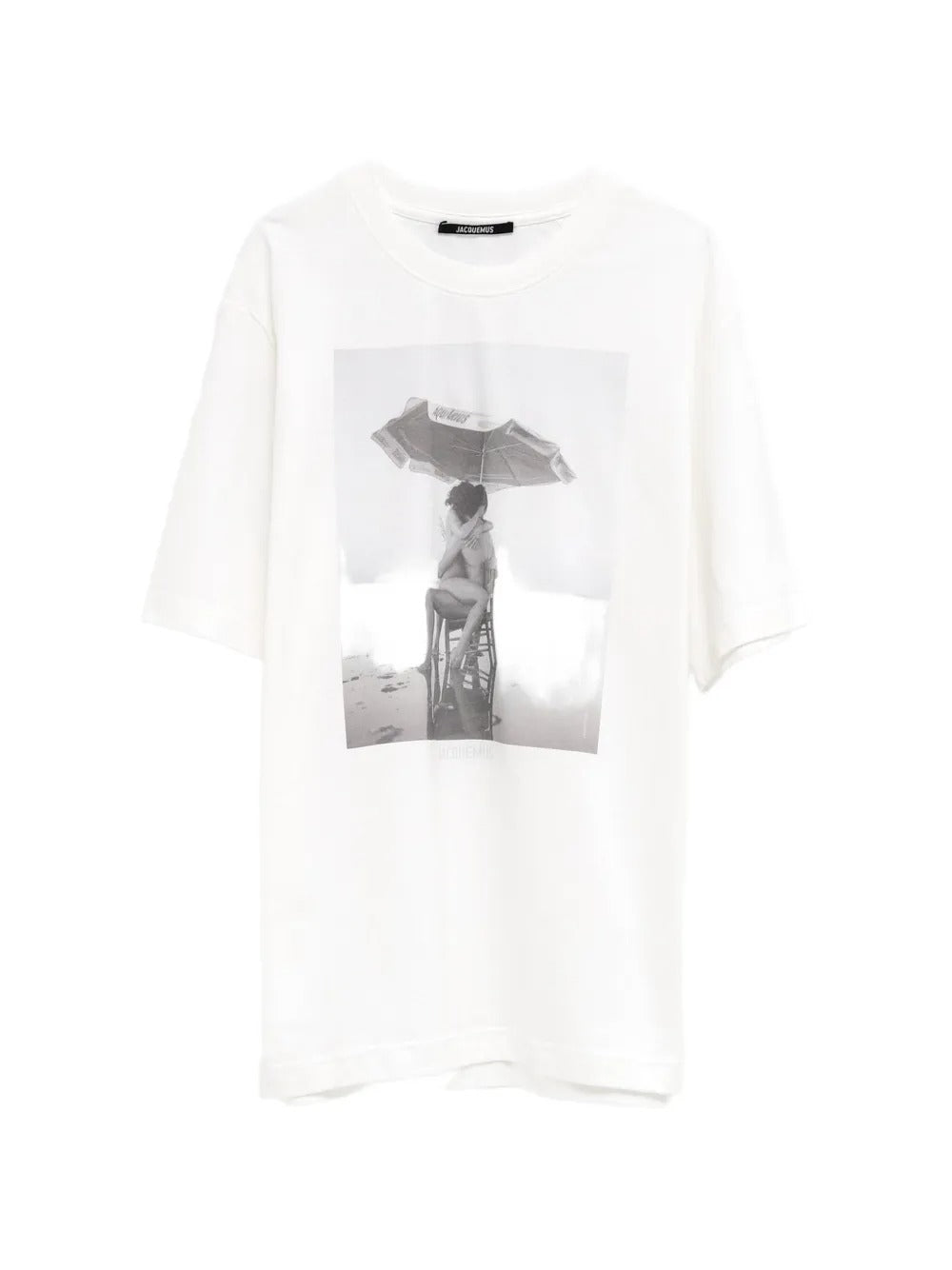 t-shirt le campagne uomo bianca 