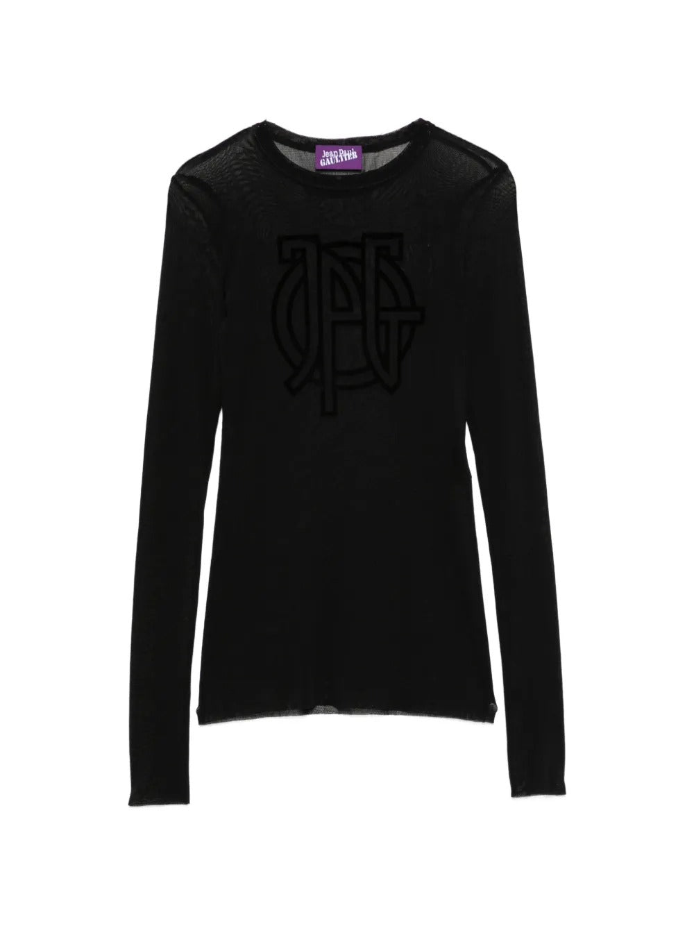 top jpg logo flock donna nero 