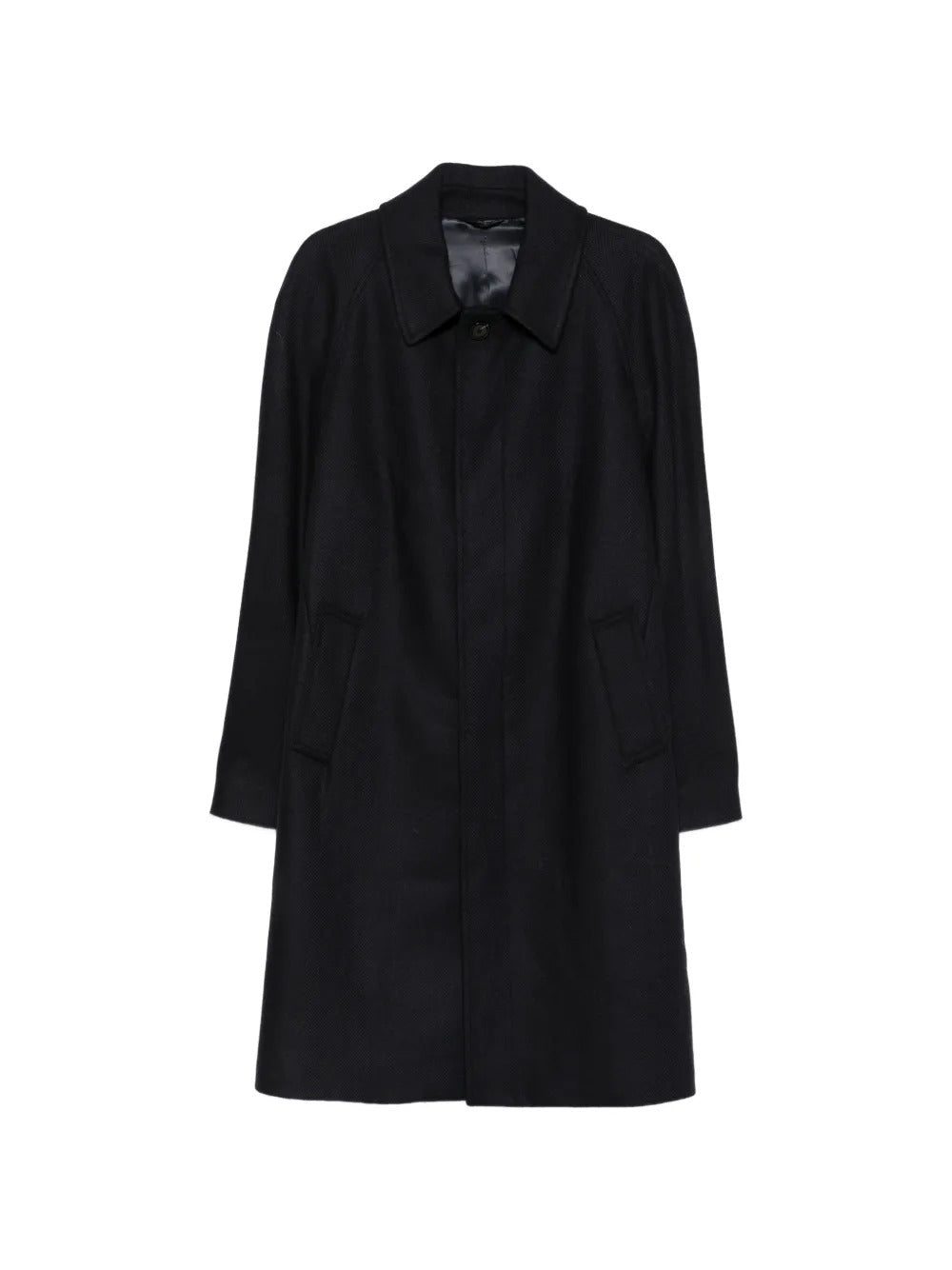 cappotto maniche raglan uomo navy 
