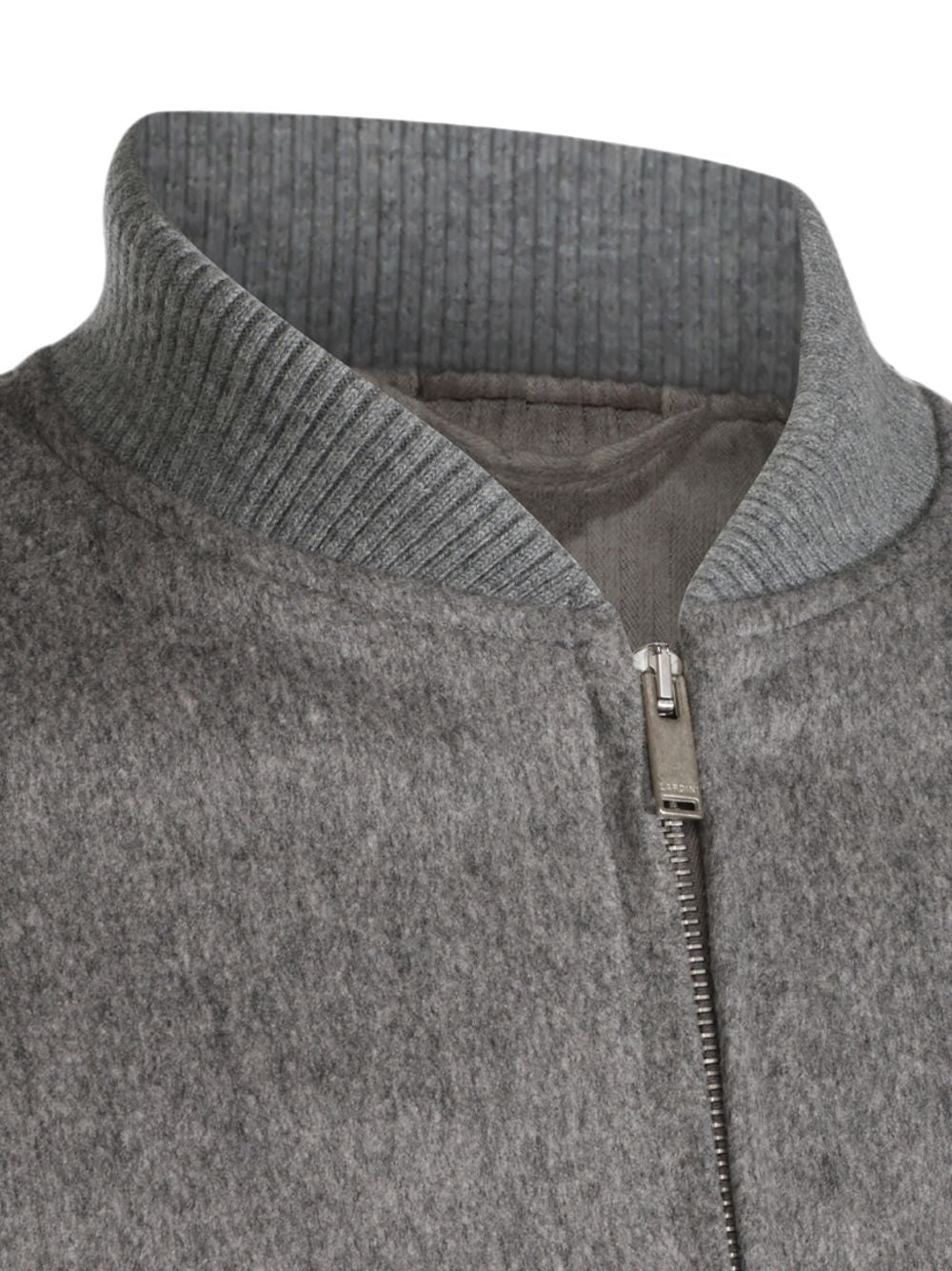 giacca bomber uomo grigia 