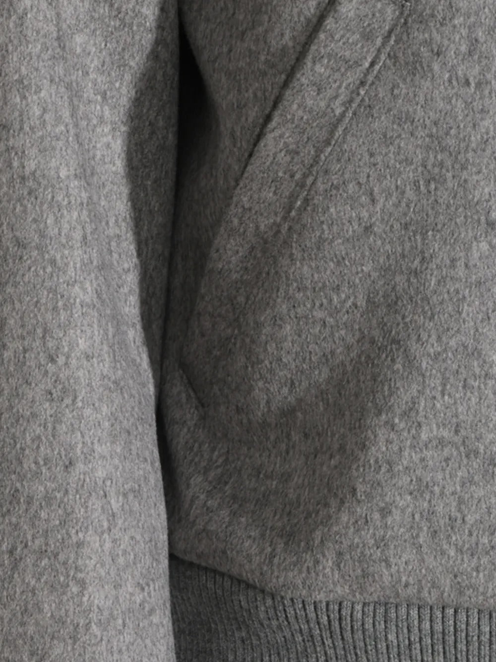 giacca bomber uomo grigia 