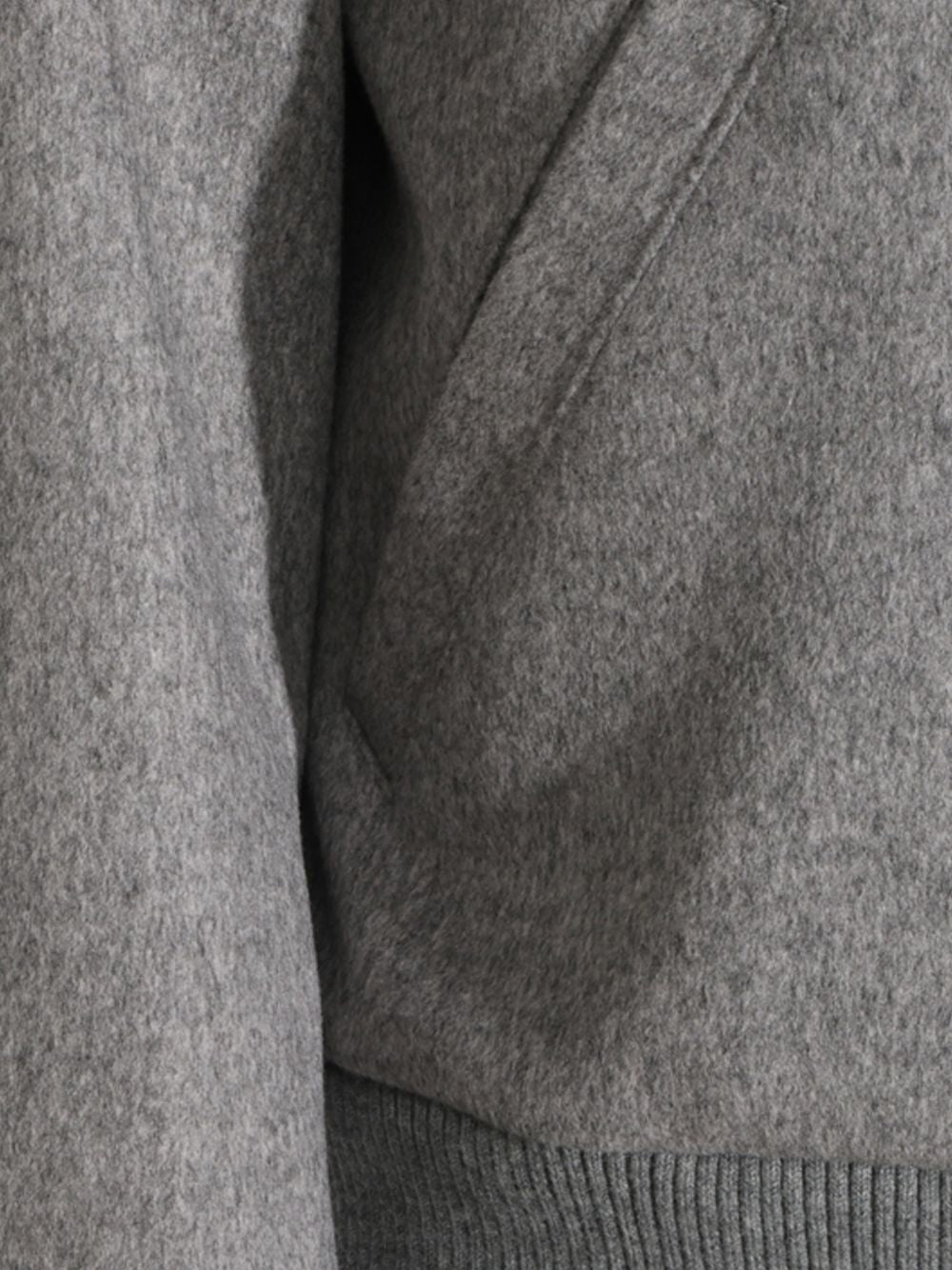 giacca bomber uomo grigia 