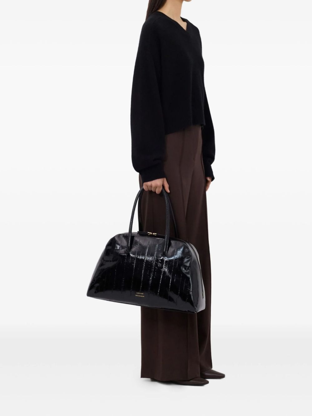 maglione anzor lds donna nero 
