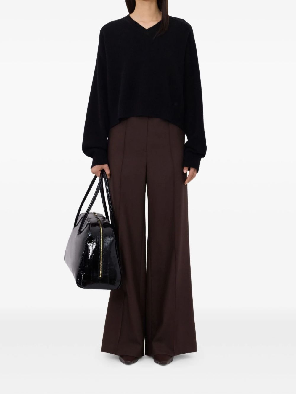 maglione anzor lds donna nero 