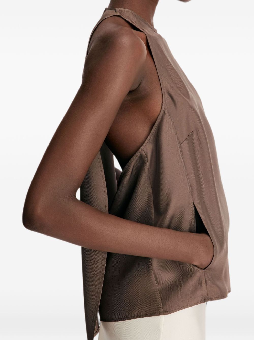 top carmi donna marrone 