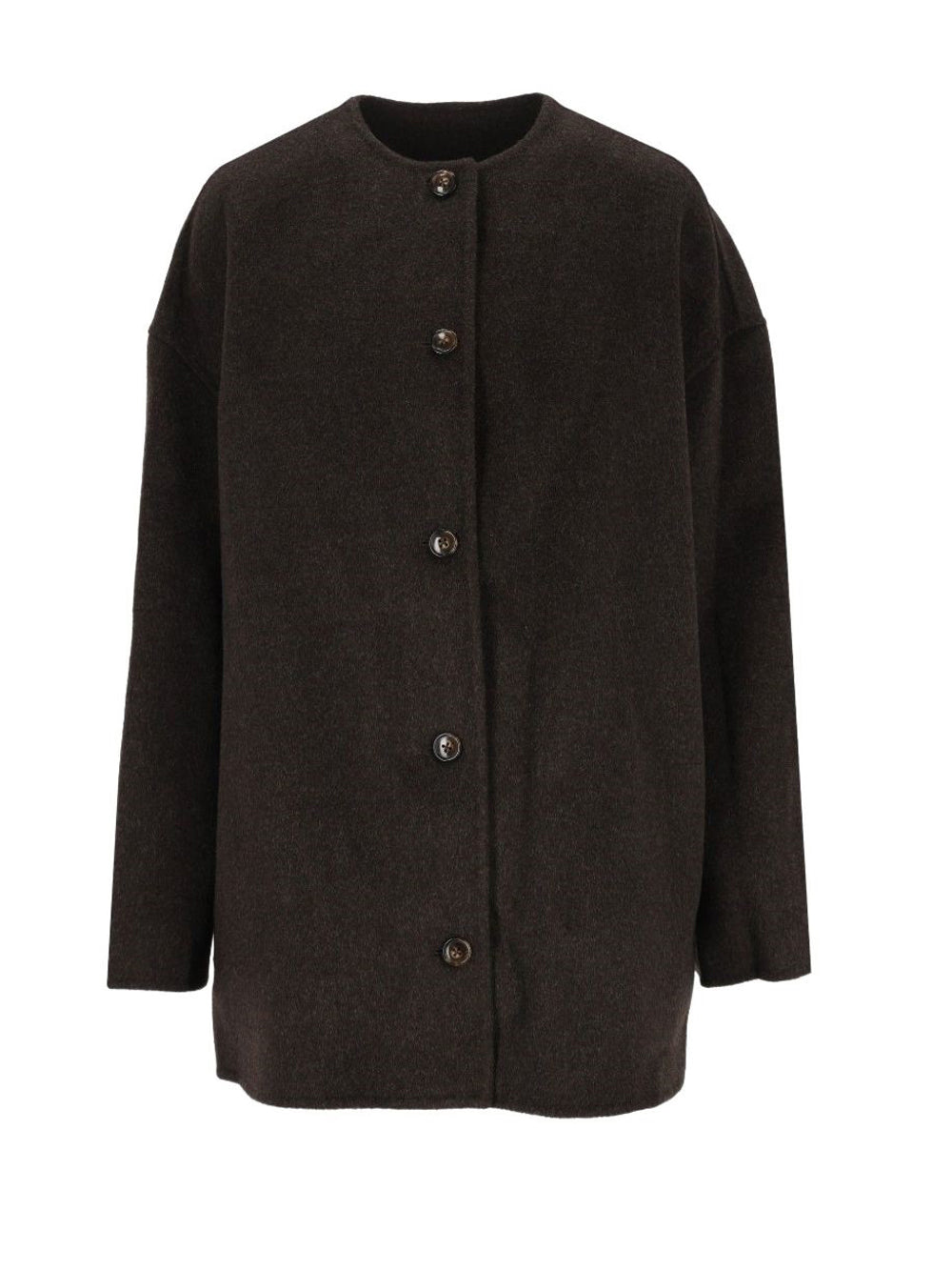cappotto corto dunne lsd donna marrone 