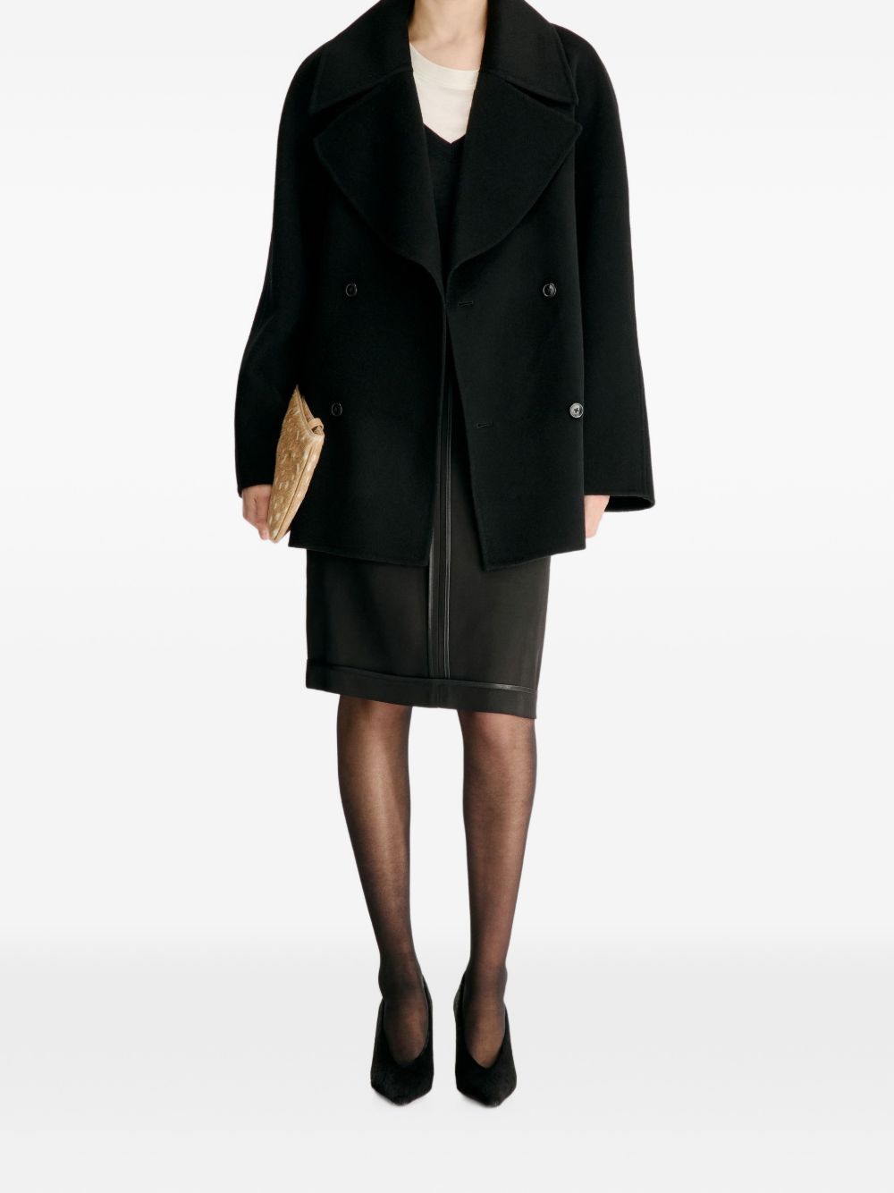 cappotto neil donna nero 