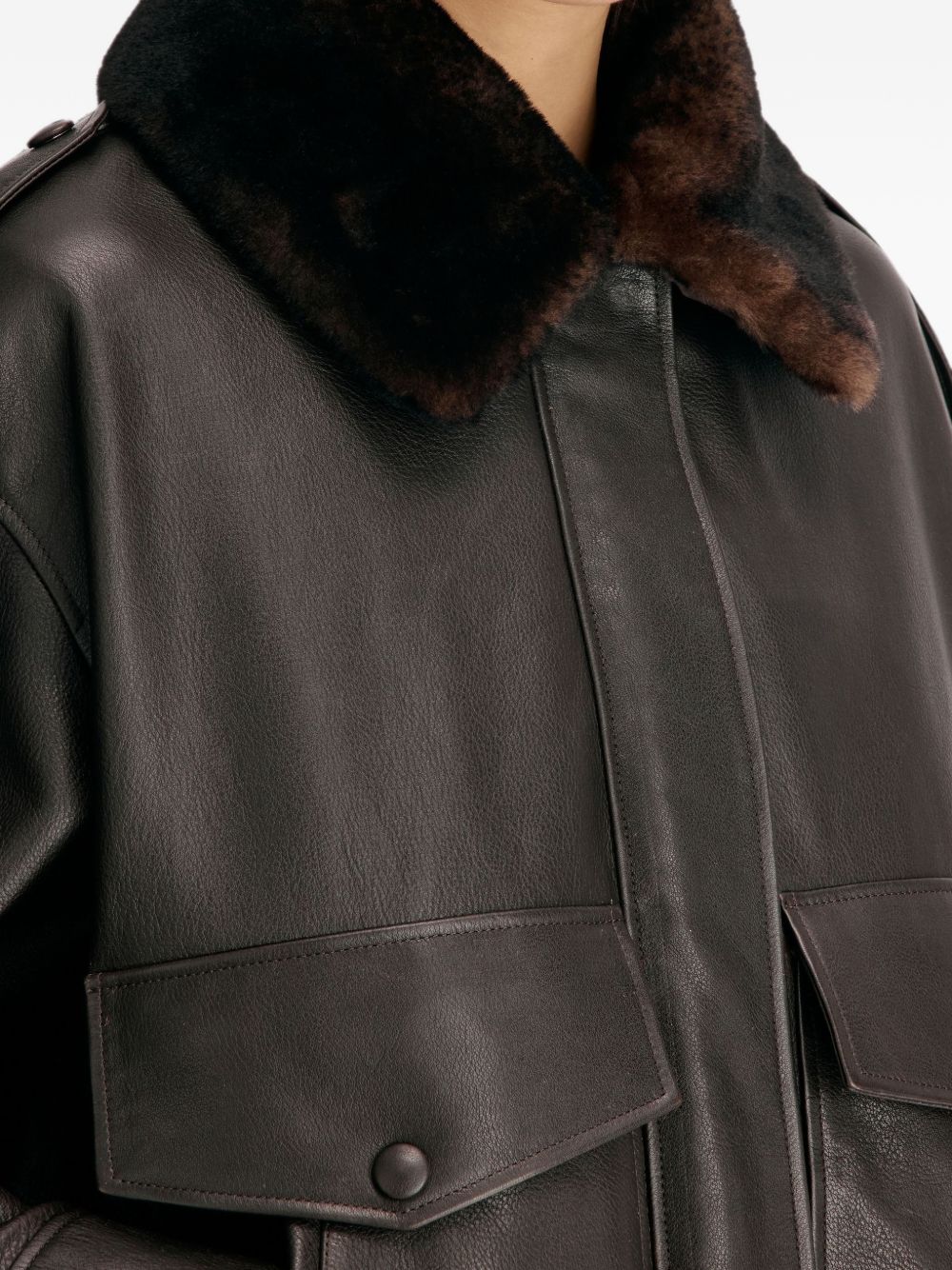 bomber russo donna marrone 