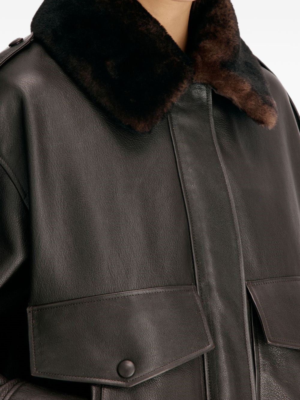 bomber russo donna marrone 