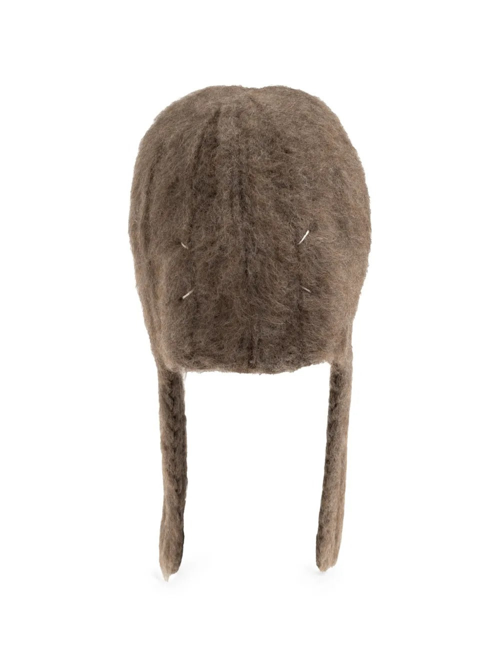 cappello ribbed beanie unisex marrone 