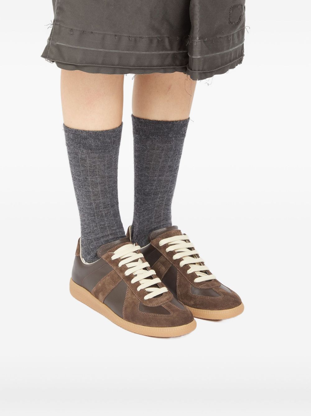 sneakers replica uomo marroni 