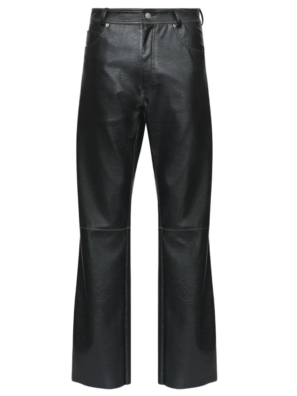 pantaloni 5 pockets uomo neri 