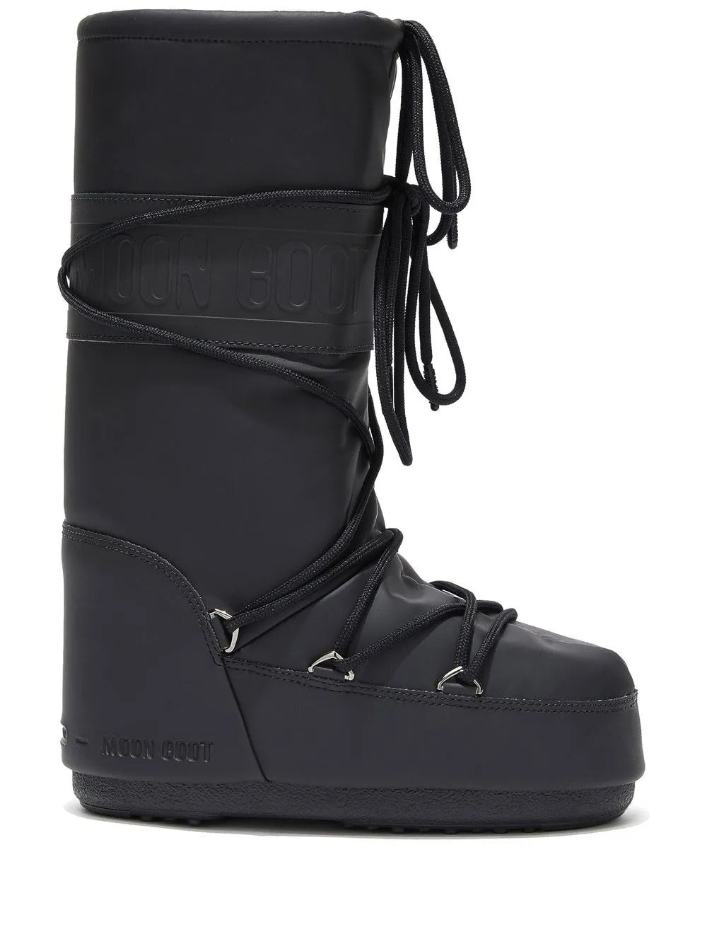 stivali icon rubber donna nero 