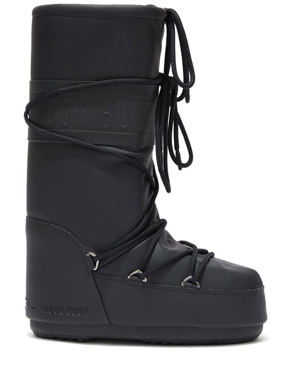 stivali icon rubber donna nero 