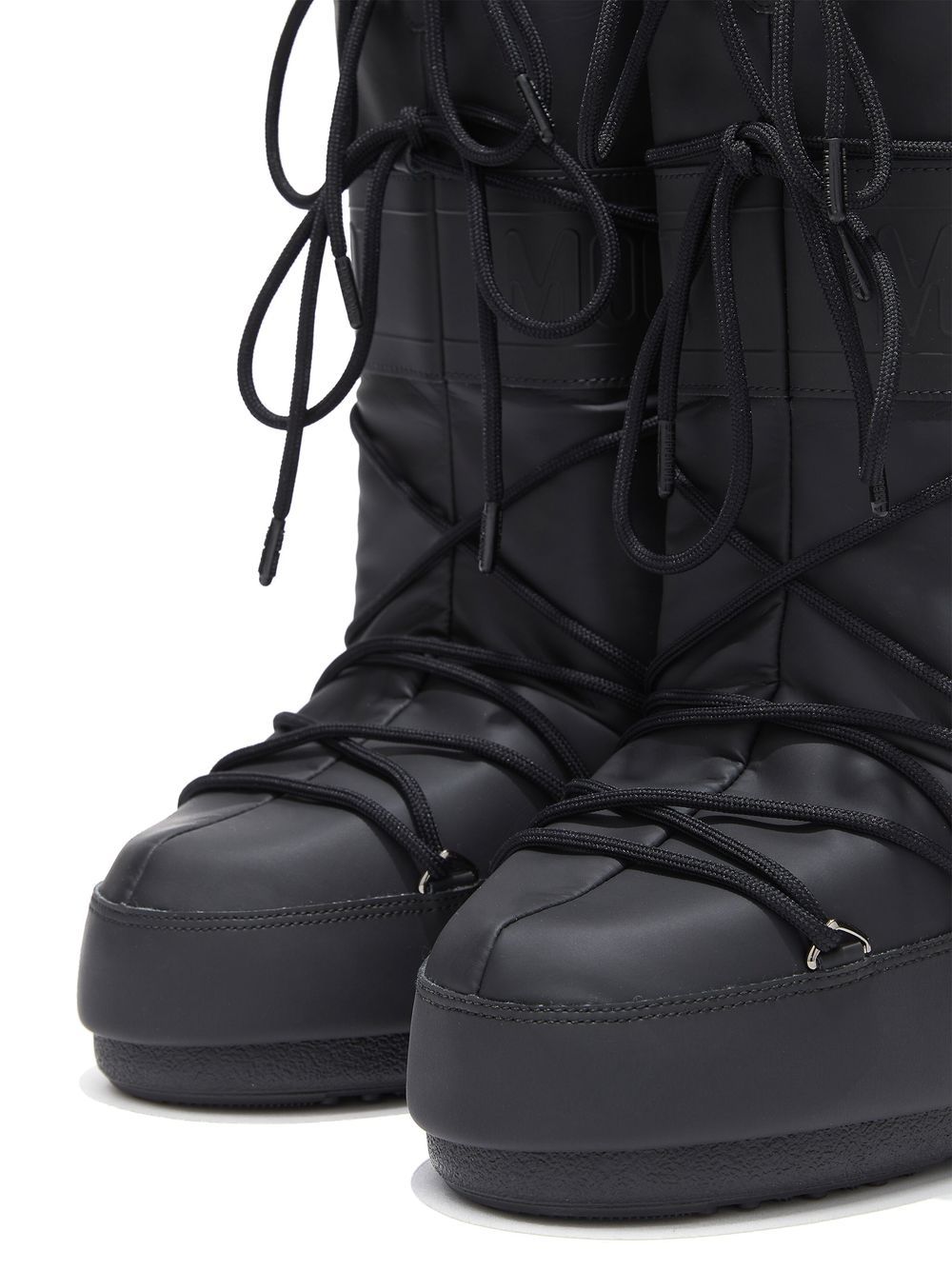 stivali icon rubber donna nero 