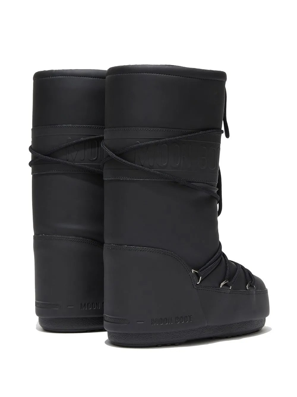 stivali icon rubber donna nero 