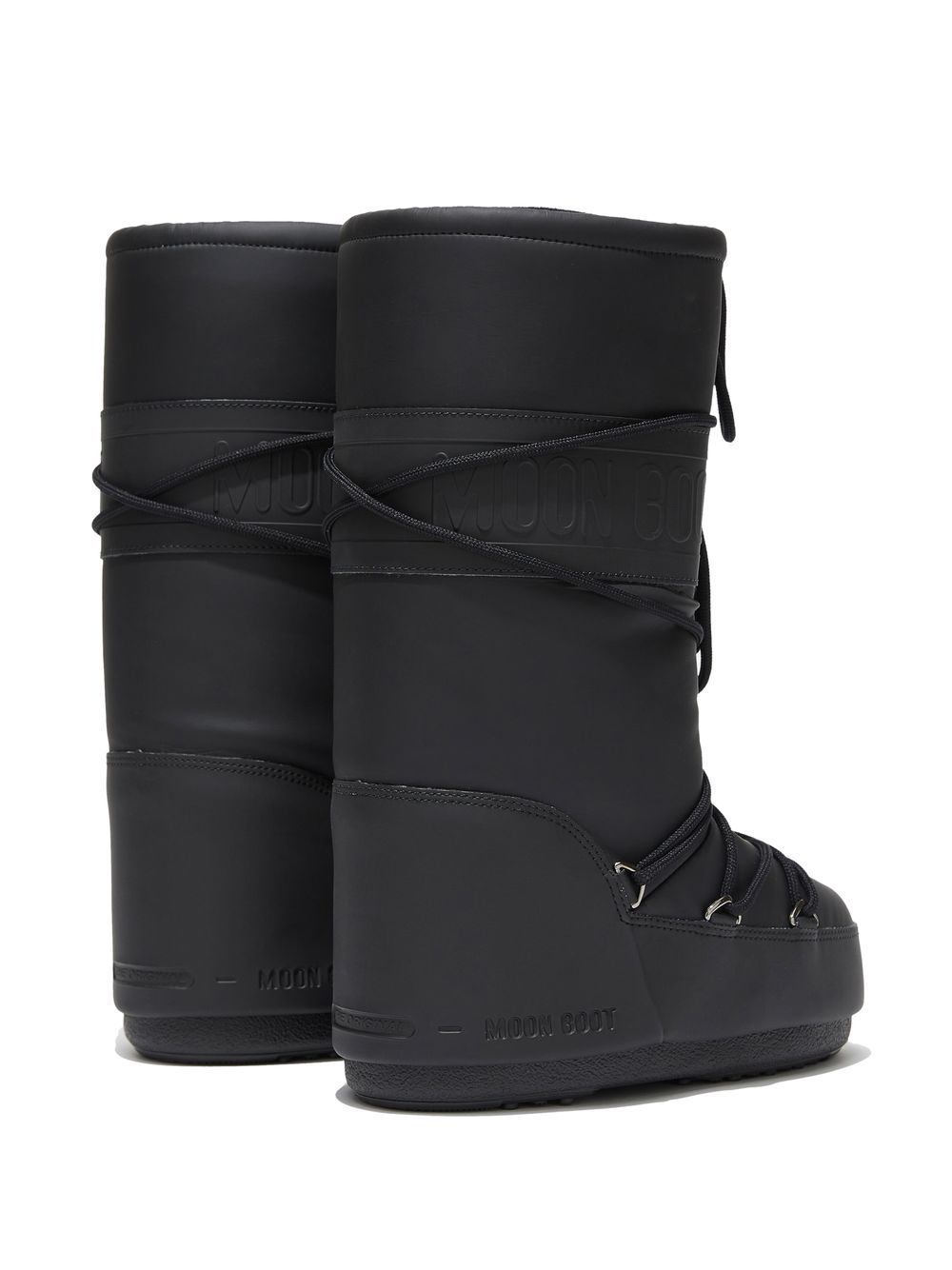 stivali icon rubber donna nero 