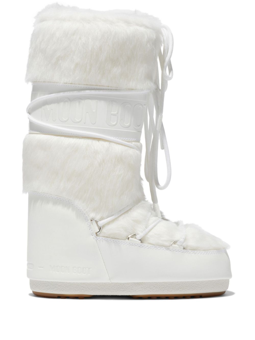stivali icon faux fur donna bianchi 