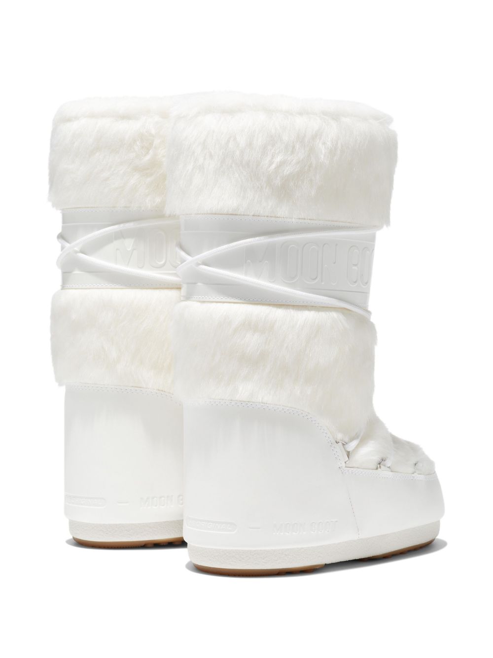 stivali icon faux fur donna bianchi 