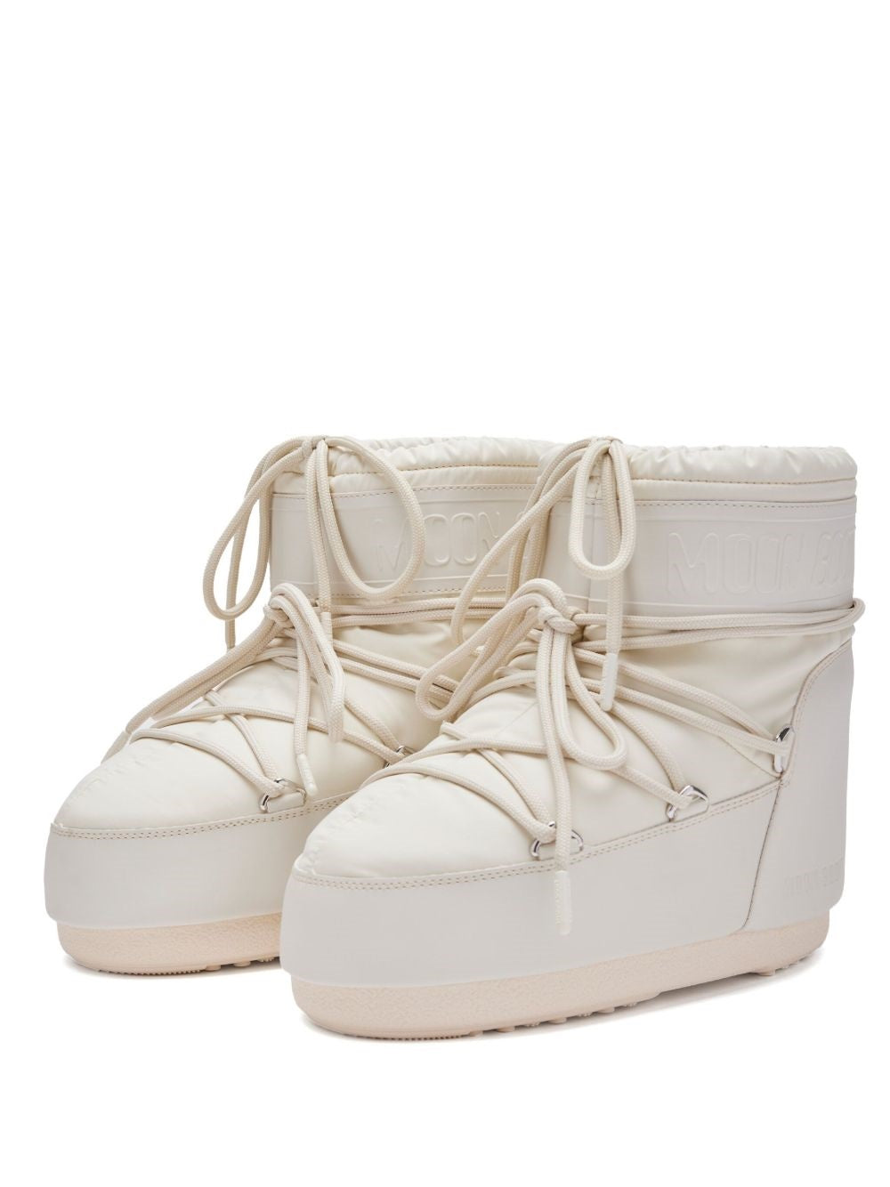 stivali icon low rubber donna crema 