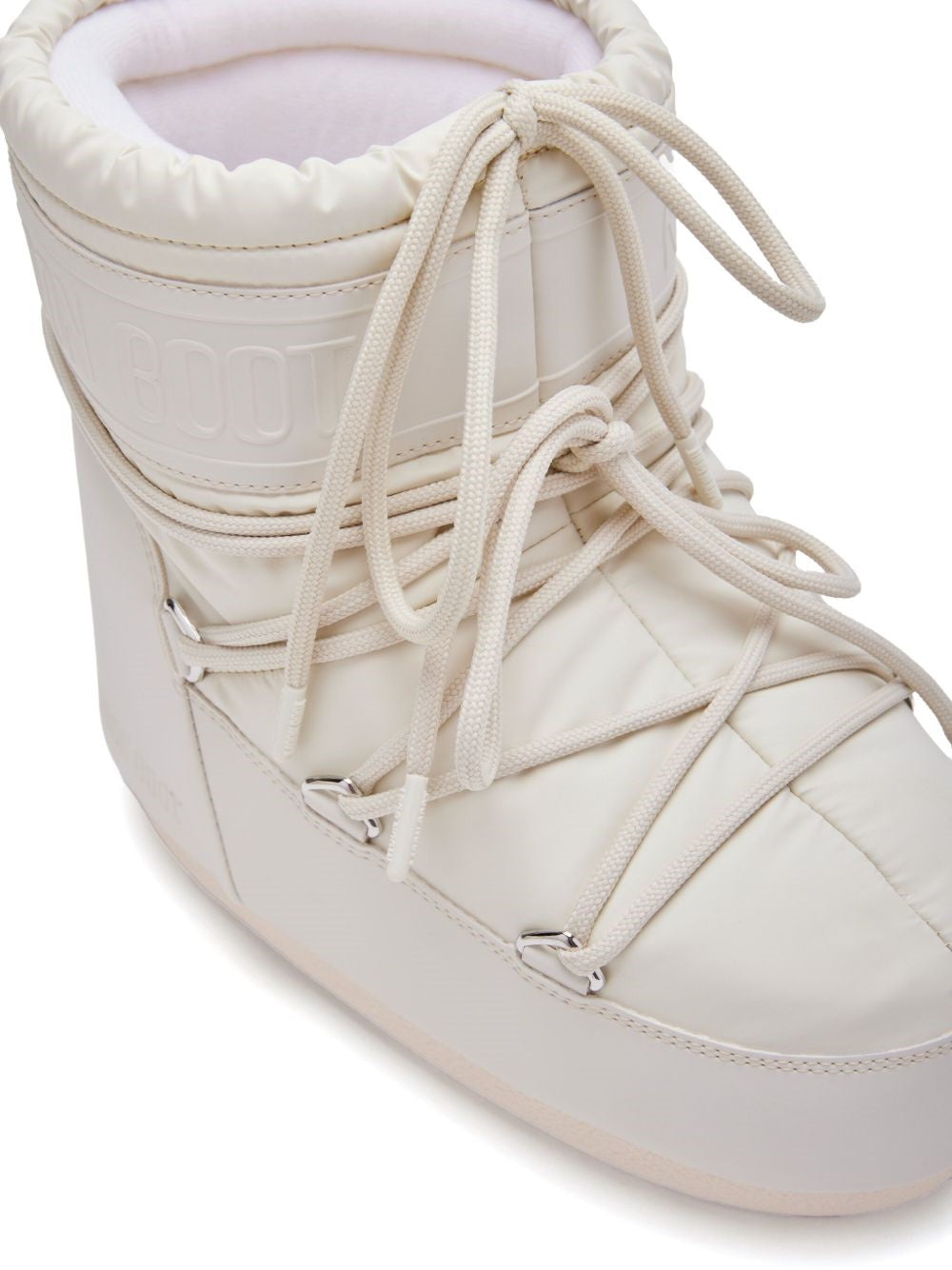 stivali icon low rubber donna crema 