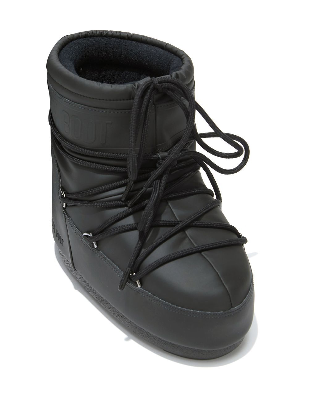 stivali icon low rubber donna neri 