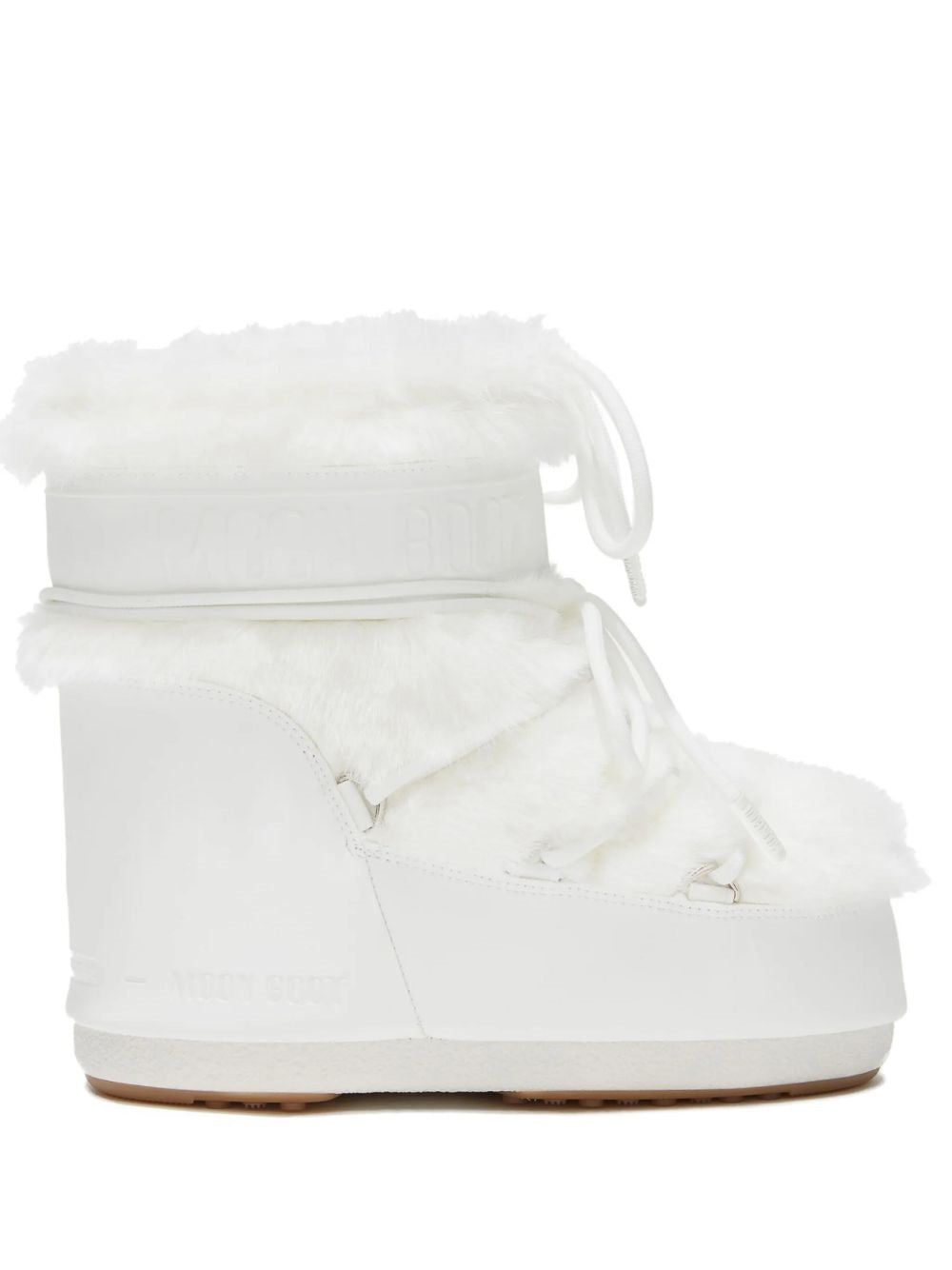 stivali icon low faux fur donna bianchi 