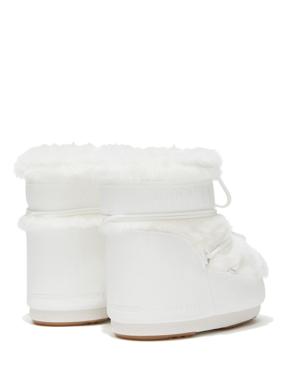 stivali icon low faux fur donna bianchi 