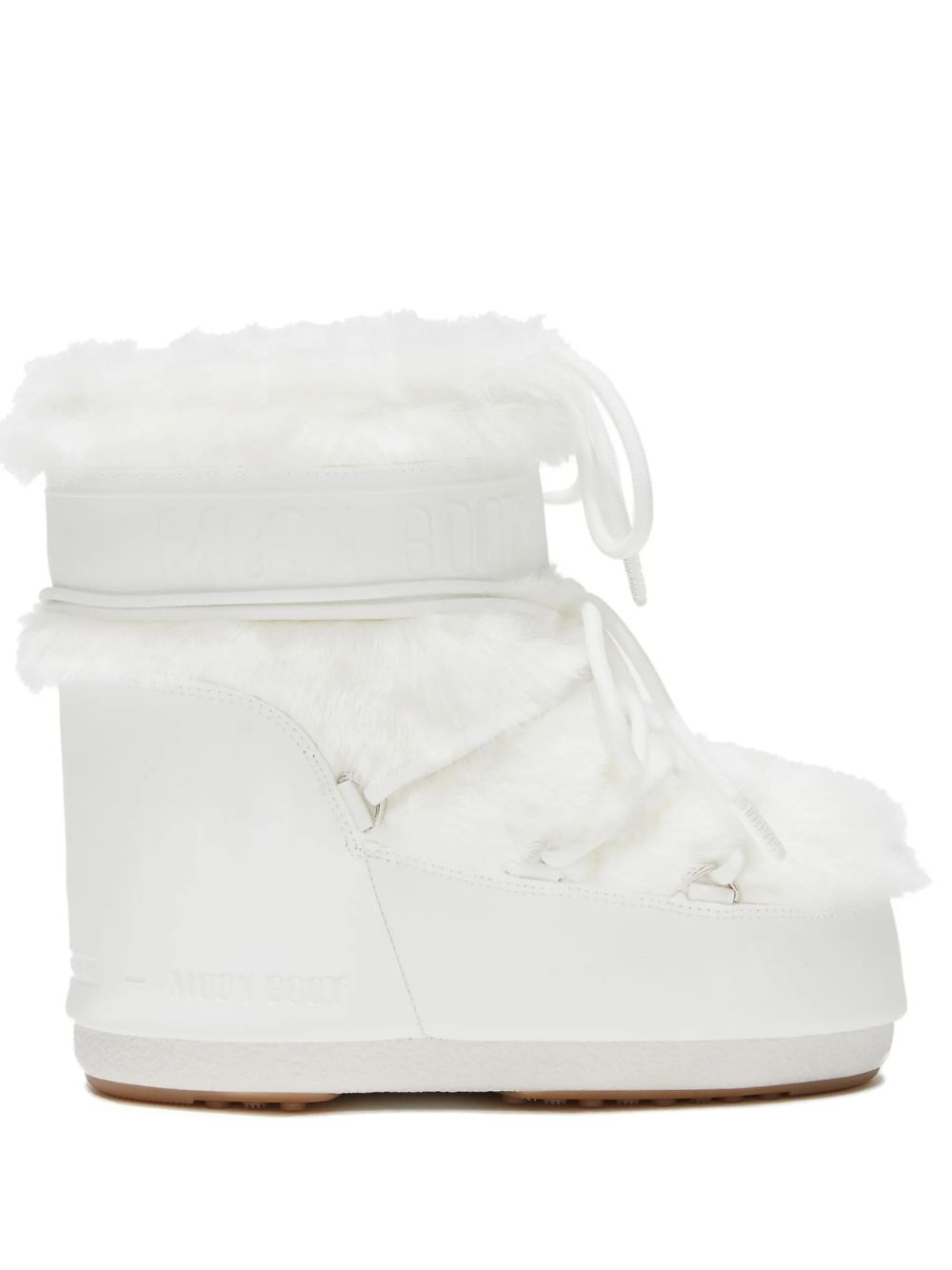stivali icon low faux fur donna bianchi 