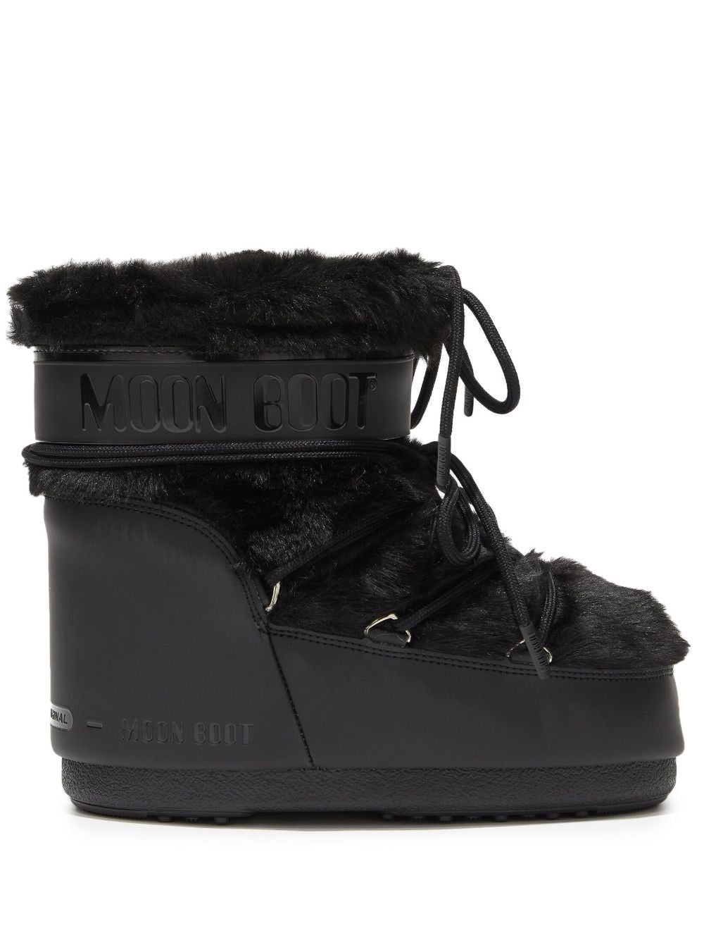 stivali icon low faux fur donna neri 