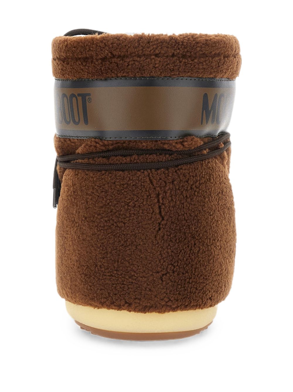 stivali icon low fleece donna marroni 