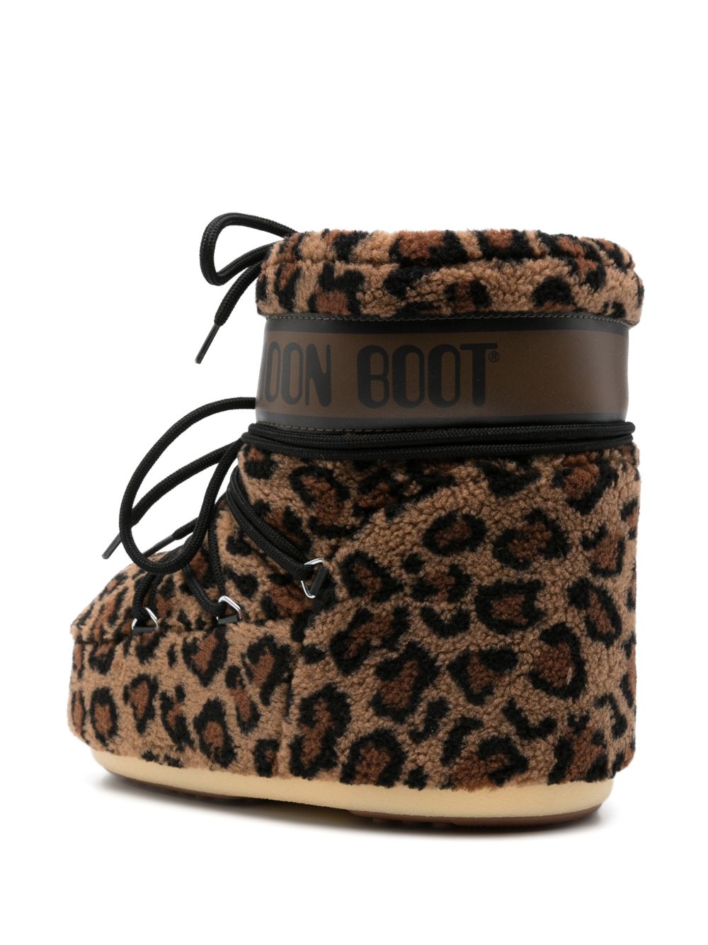 stivali icon low fleece donna marroni 