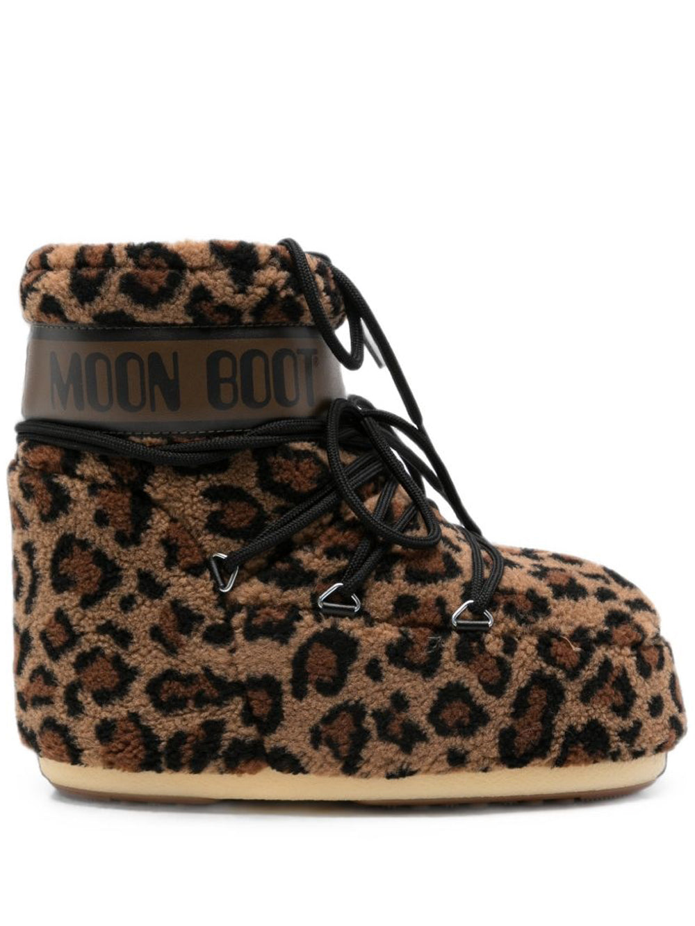 stivali icon low fleece donna marroni 