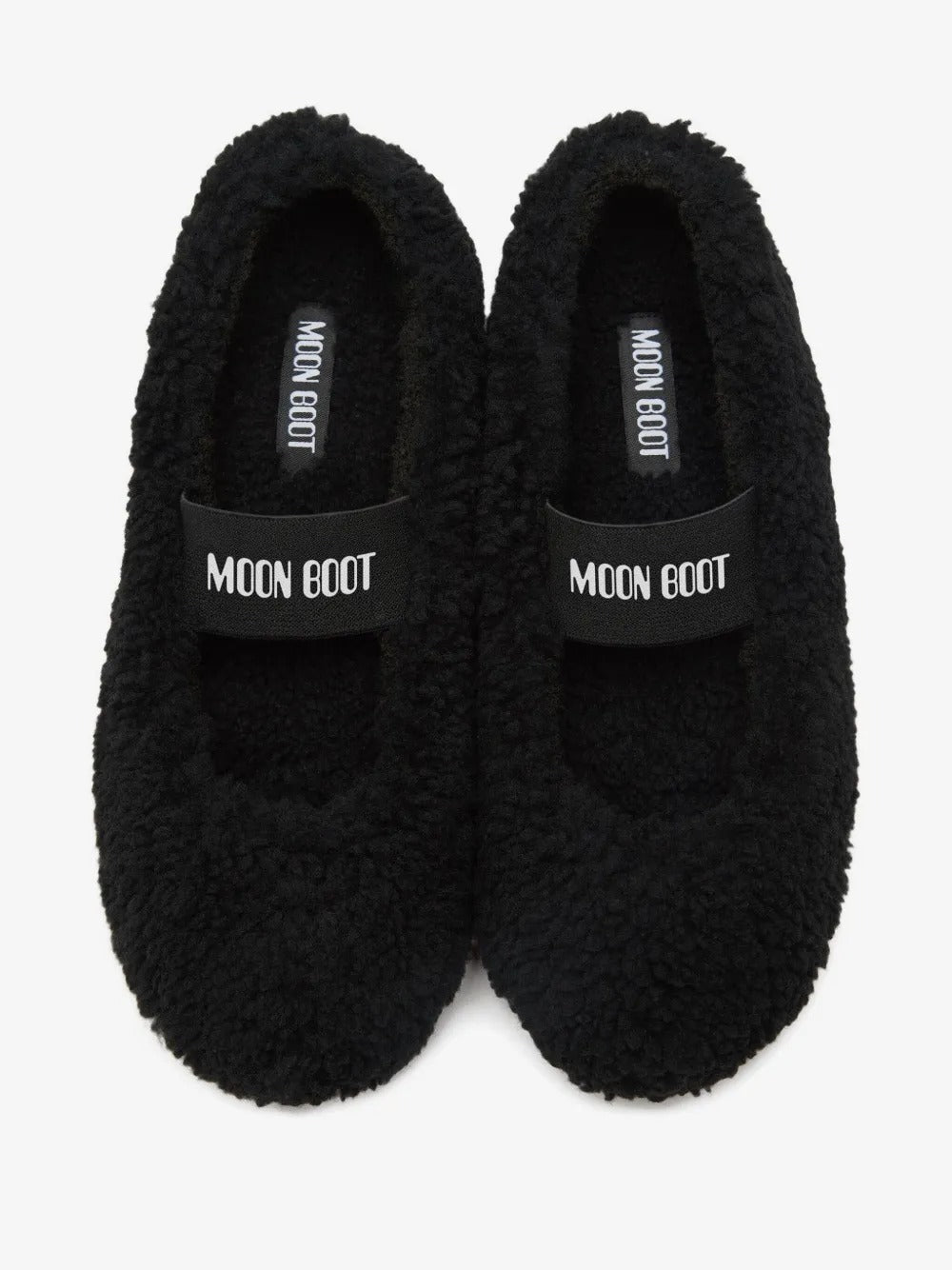 ballerine shearling donna nere 