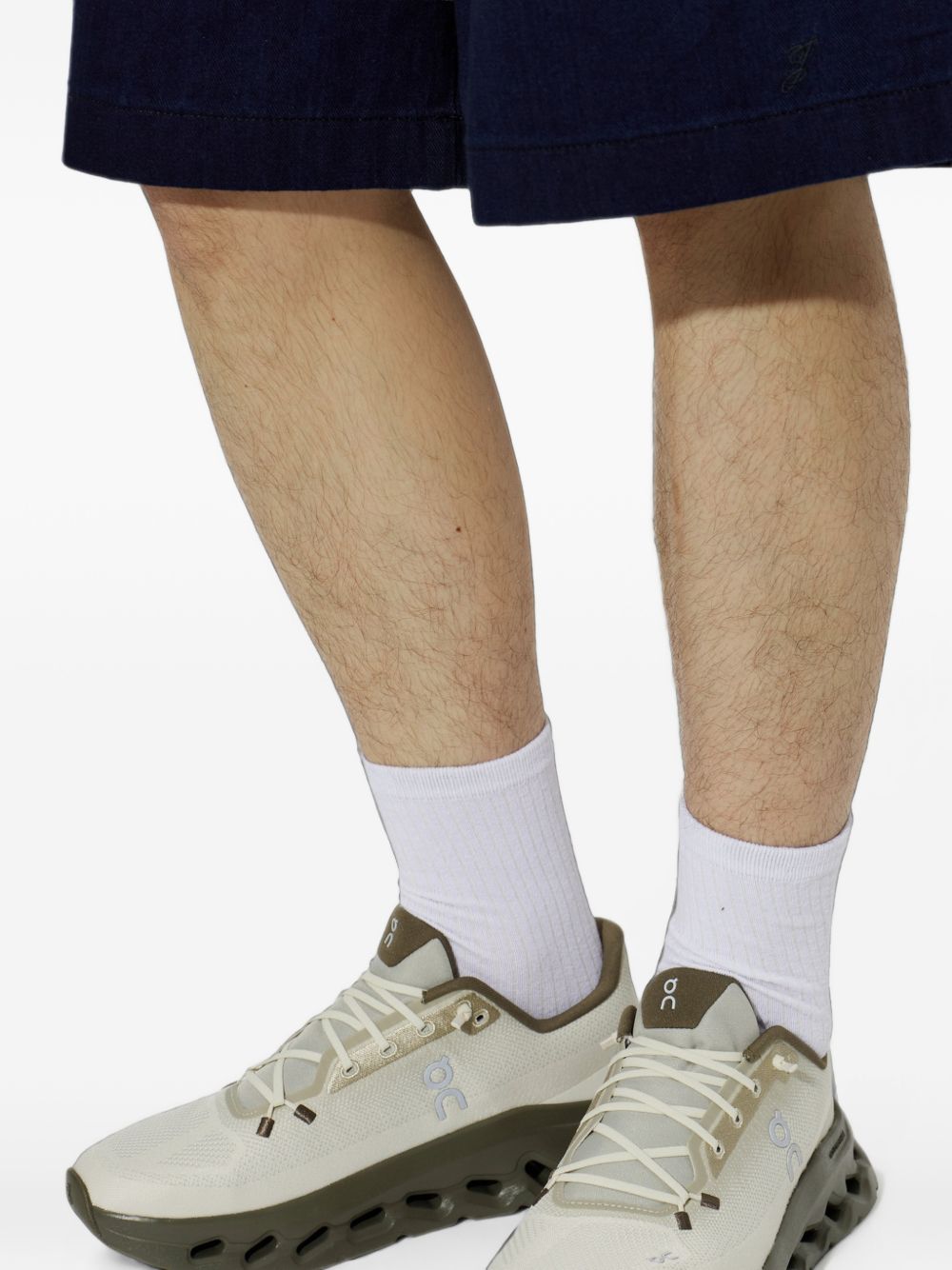 sneakers cloudtilt uomo verdi e beige 