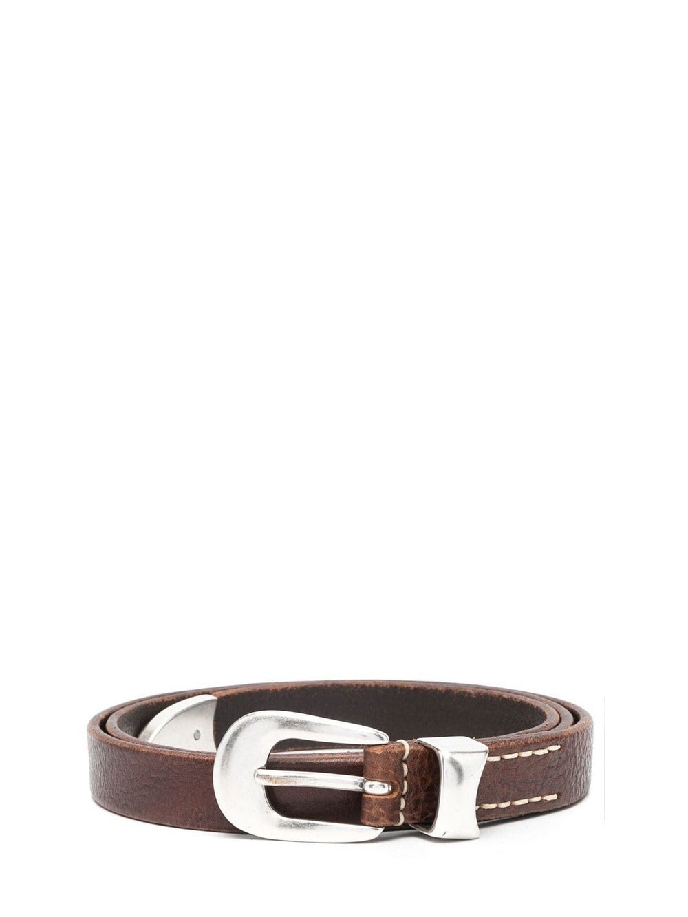 cintura 2 cm uomo marrone 