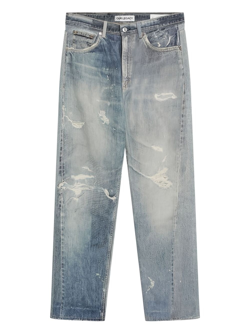 jeans third cut uomo blu 