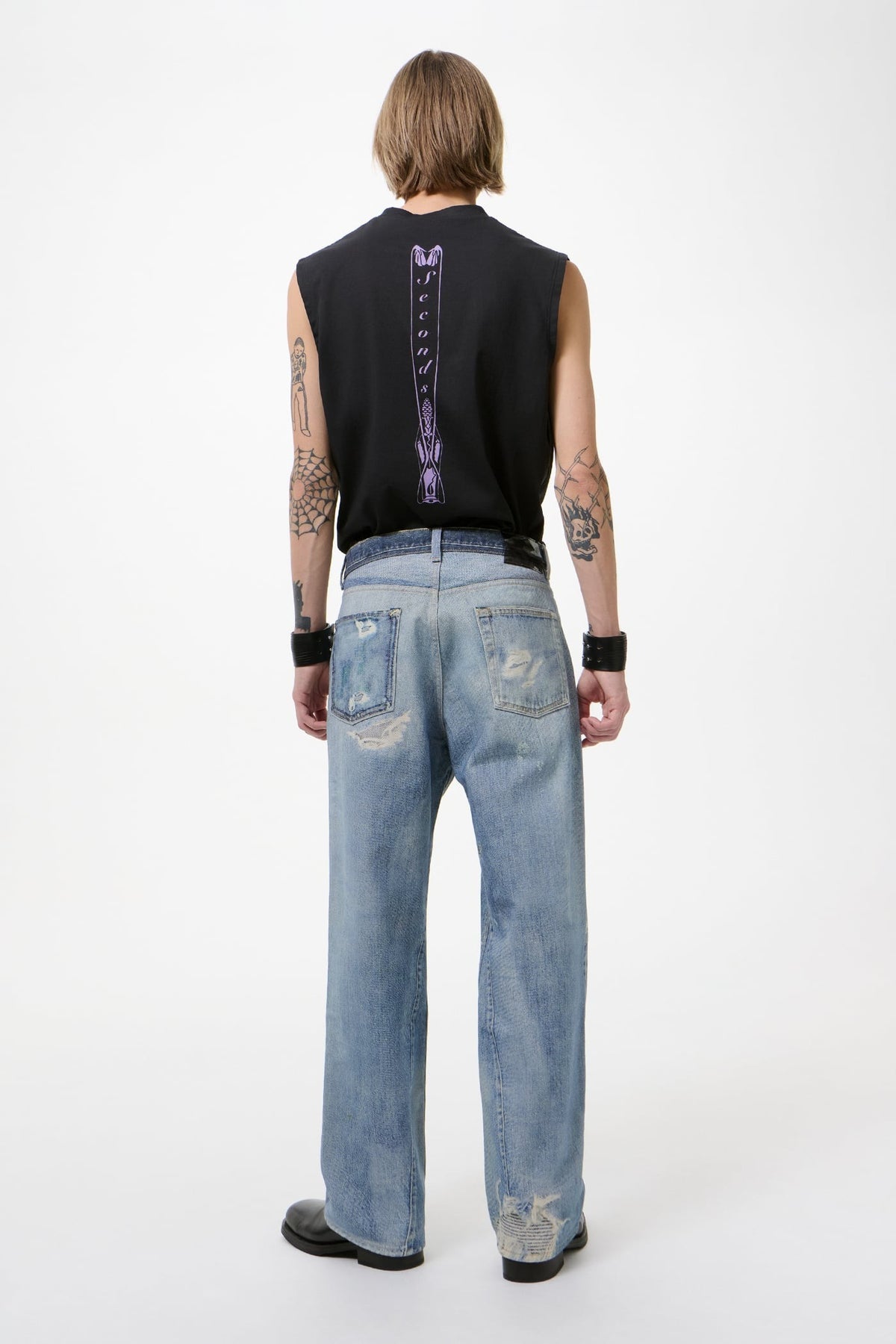 jeans third cut uomo blu 
